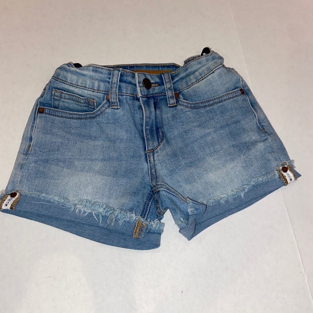 Joe’s Jeans Jean Shorts Distressed Cuffed Girls Adjustable Waist

Size 7